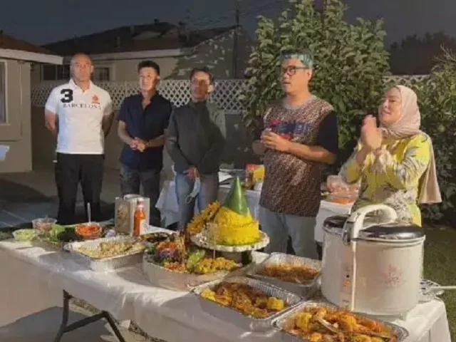 halaman belakang rumah cinta kuya