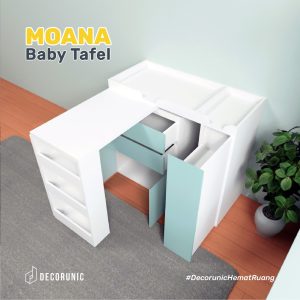 baby tafel Moana Hemat ruang dan Multifungsi