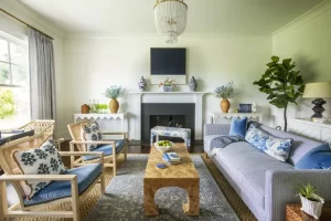 Furniture ruang tamu yang mudah dipasang