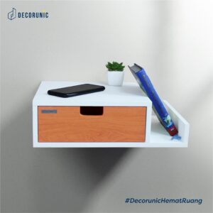 Laci tempel dinding minimalis untuk menyimpan barang kecil